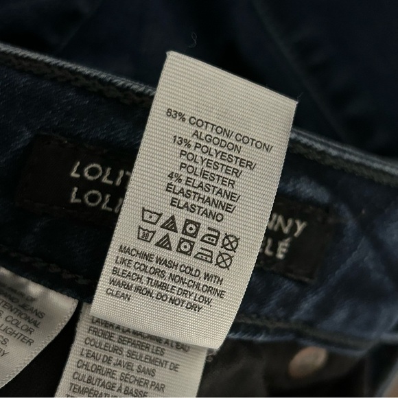 ❤️Lucky Brand Lolita super skinny Blue Skinny Jeans 00/24 - Picture 5 of 10
